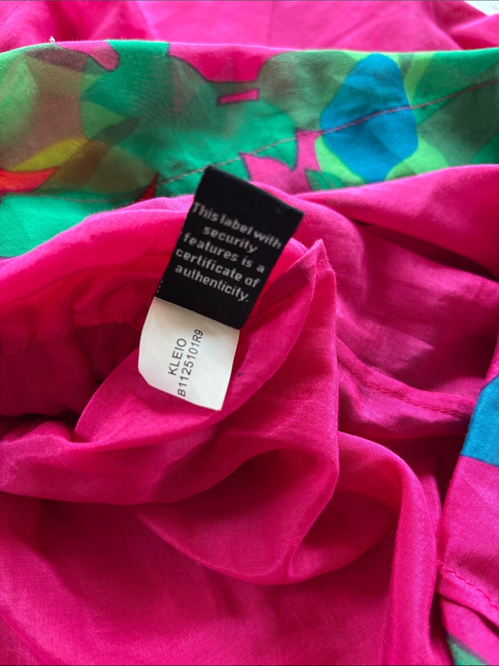DIANE VON FUSTENBERG Tropical Shift Dress size medium - Picture 6 of 9